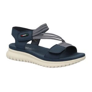 Cipriata Womens/Ladies Eletta Crossover Strap Sandals / Navy Blue